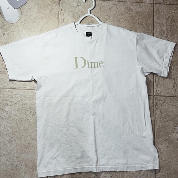 Classic White Dime T-Shirt - Picture 2 of 2